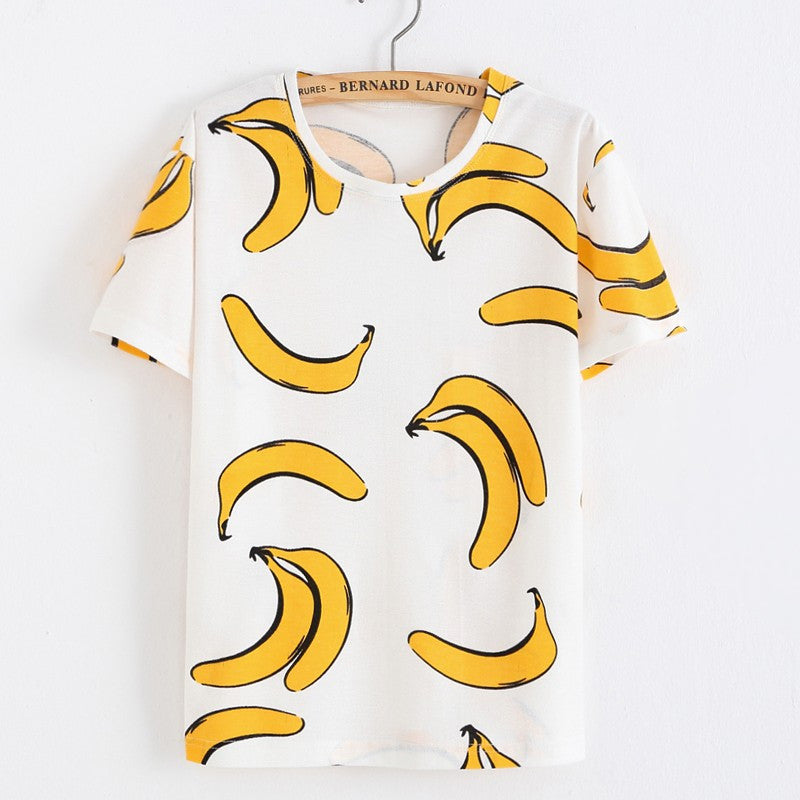 MOST POPULAR 2017 - Banana Print T-Shirt