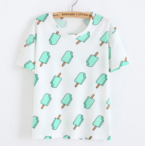 Most Popular - Mint Ice Cream T-Shirt